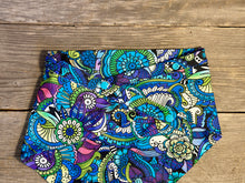 Load image into Gallery viewer, Double-Sided Dog Bandanna - (Zen)tangled in Color
