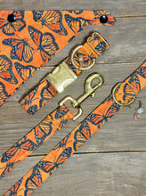 Load image into Gallery viewer, Double-Sided Dog Bandanna - Butterfly Grove
