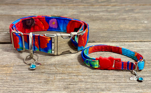 Midsummer Night Garden -Dog Collar