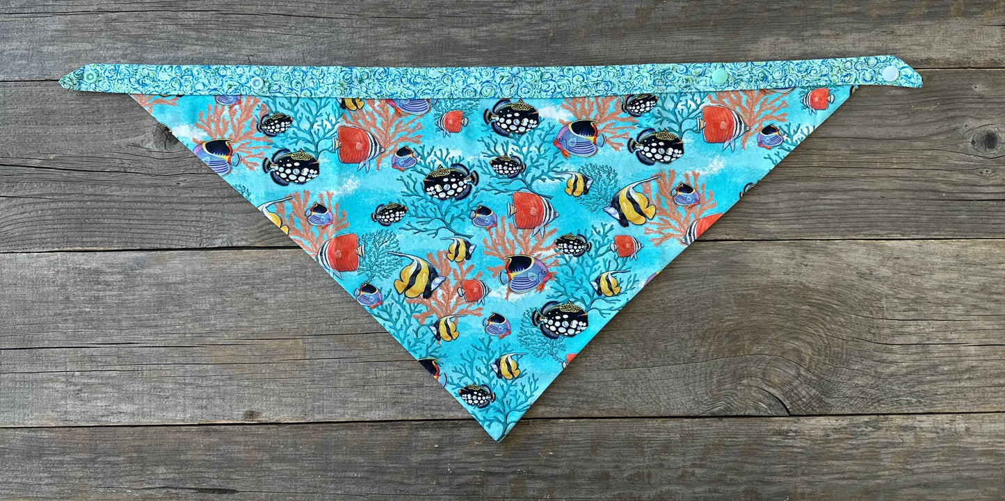 Dog Bandanna - Reef Wonders & Island Lagoon