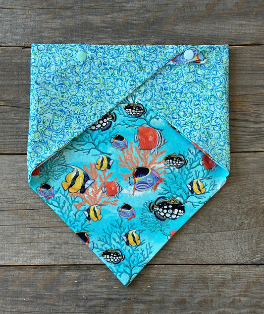 Dog Bandanna - Reef Wonders & Island Lagoon