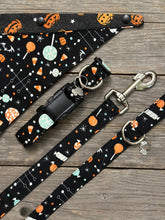 Load image into Gallery viewer, Double-Sided Dog Bandanna - Pumpkin Palooza &amp; Halloween Haul
