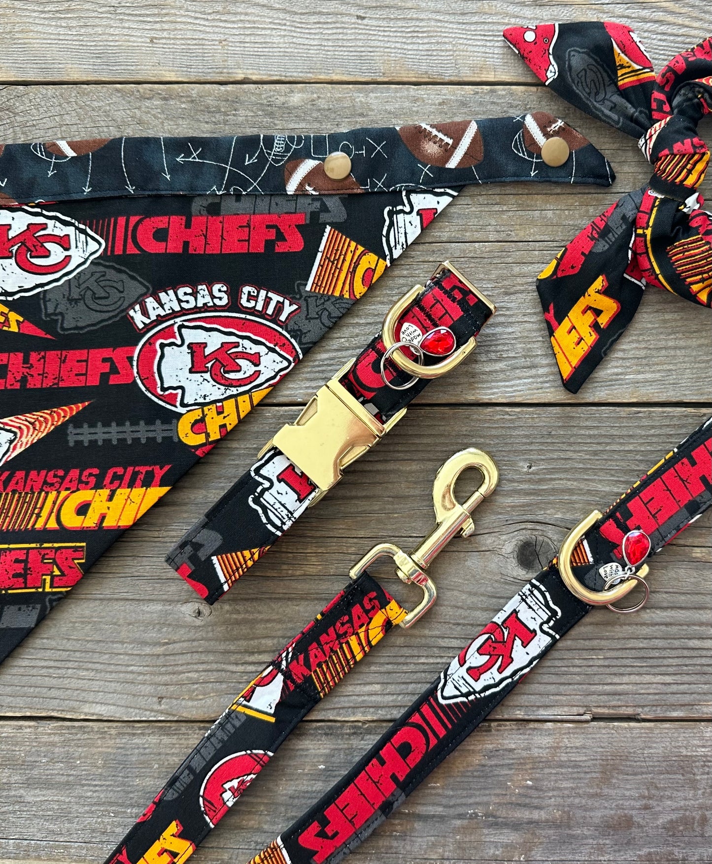 Kansas City Chiefs -Dog Collar