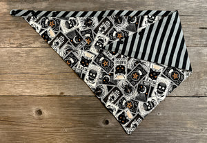 Double-Sided Dog Bandanna - Wednesday & Arr me Matey!