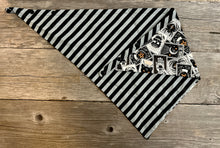 Load image into Gallery viewer, Double-Sided Dog Bandanna - Wednesday &amp; Arr me Matey!
