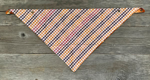 Double-Sided Dog Bandanna - Pick of the Patch & Pumpkin Bumpkin