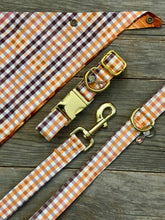 Load image into Gallery viewer, Double-Sided Dog Bandanna - Pick of the Patch &amp; Pumpkin Bumpkin
