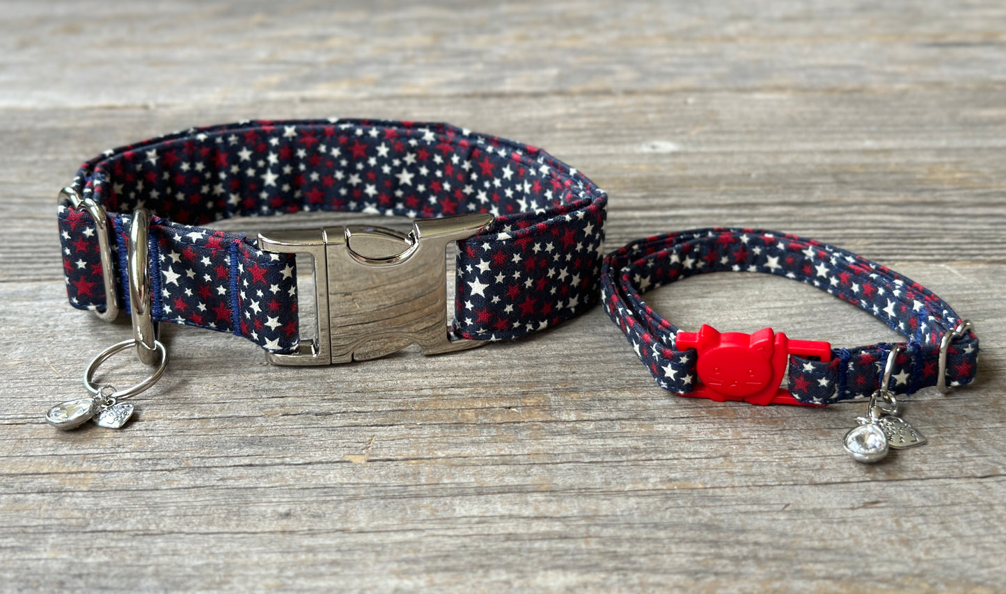 Yankee Doodle -Dog Collar