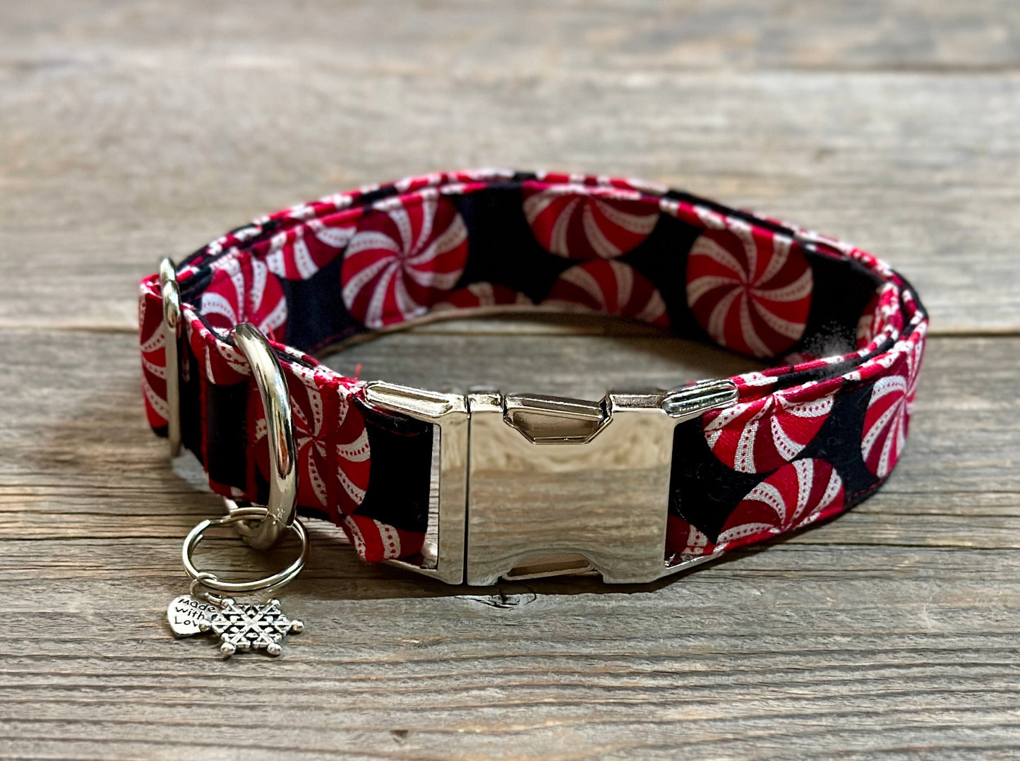 Peppermint Twist -Dog Collar