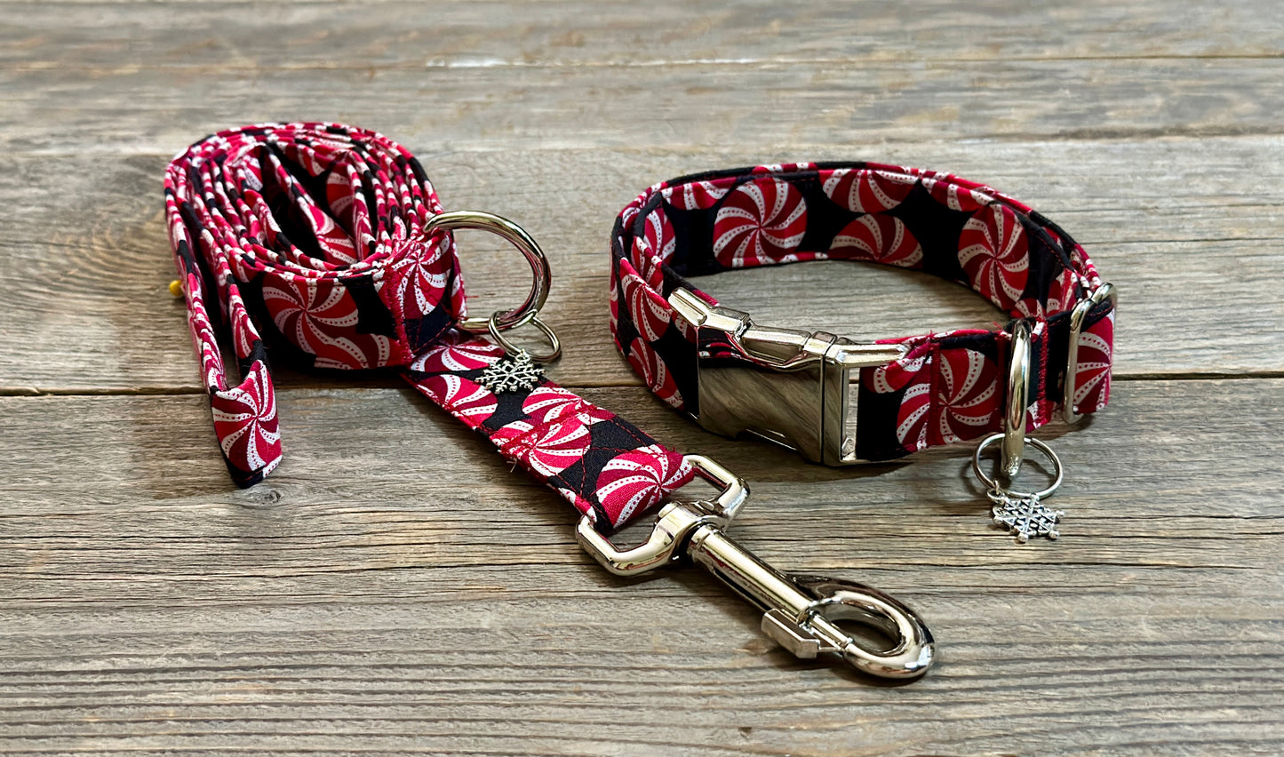 Peppermint Twist -Dog Collar