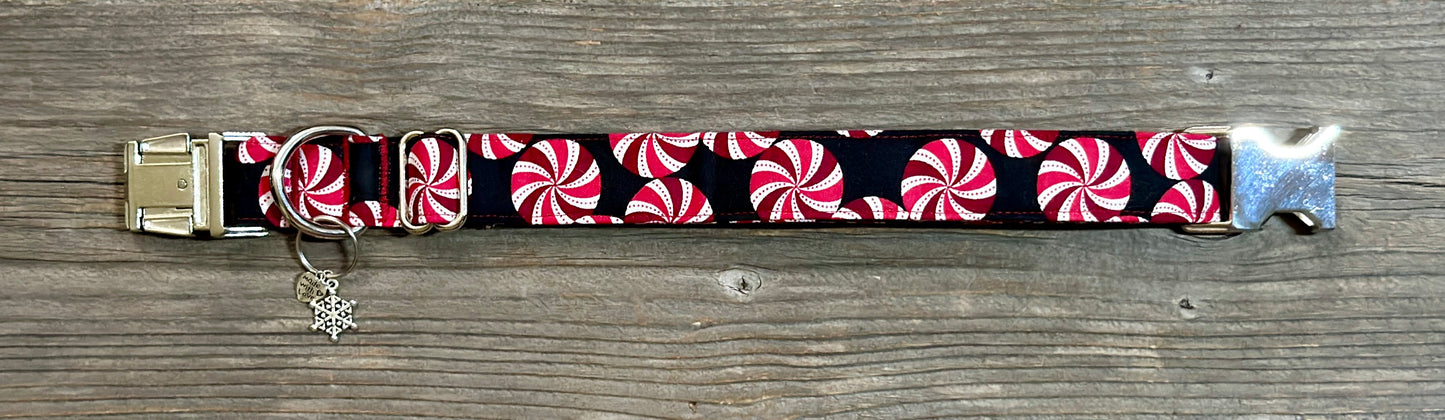 Peppermint Twist -Dog Collar