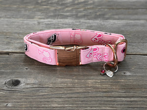 Barbie Girl -Dog Collar