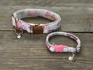 Malibu Barbie -Dog Collar