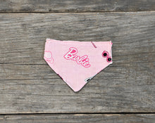 Load image into Gallery viewer, Double-Sided Cat Bandanna - Barbie Girl &amp; Malibu Barbie
