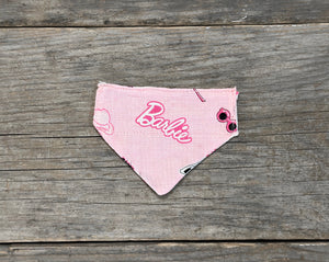 Double-Sided Cat Bandanna - Barbie Girl & Malibu Barbie