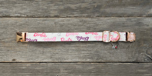 Malibu Barbie -Dog Collar