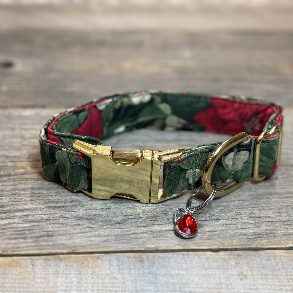 Crimson Grace  -Dog Collar