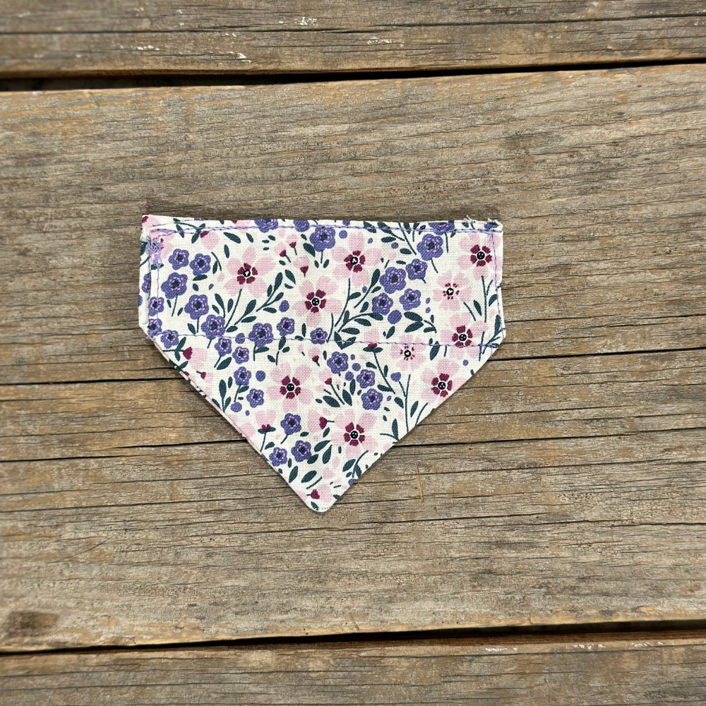 Cat Bandanna -Victorian Meadow