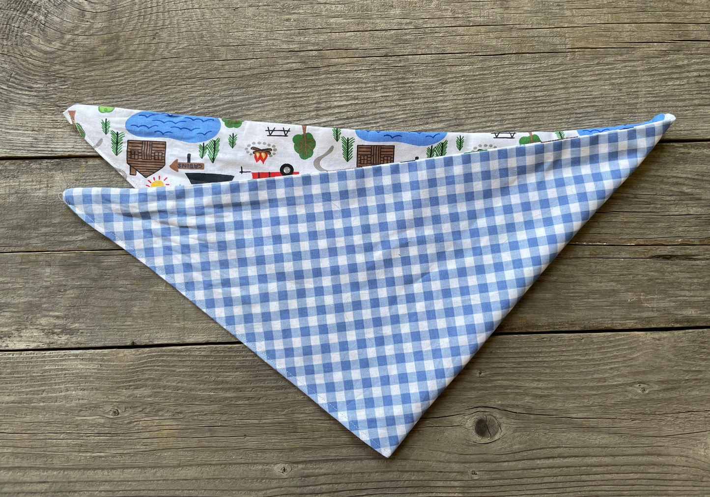 Double-Sided Dog Bandana