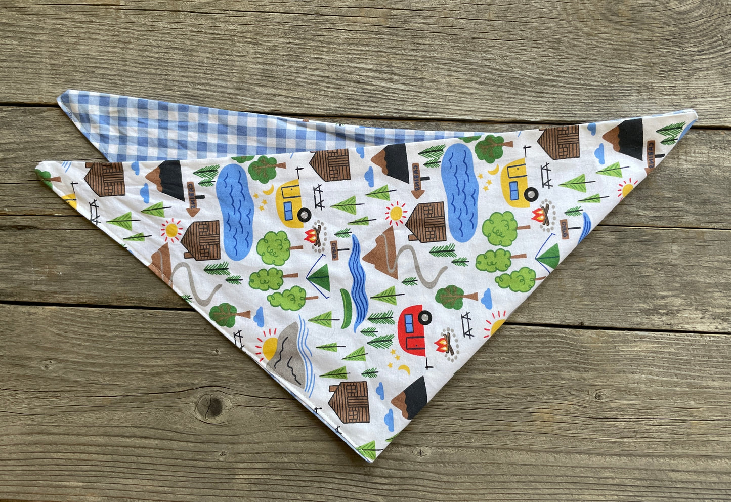 Double-Sided Dog Bandana