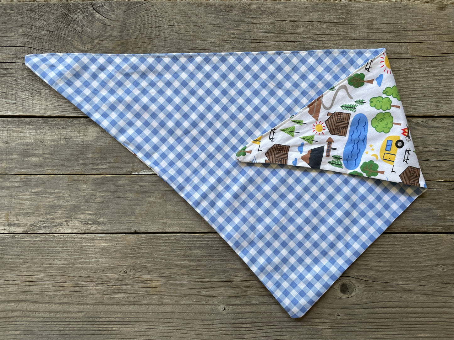 Double-Sided Dog Bandana