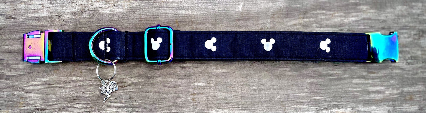 Disney Mickey Mouse Silhouette -Dog Collar