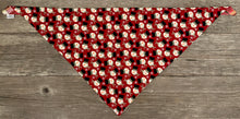 Load image into Gallery viewer, Double-Sided Dog Bandanna - I&#39;m Melting &amp; Matching Jammies
