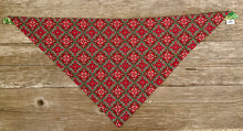 Load image into Gallery viewer, Double-Sided Dog Bandanna - Winter Sweater &amp; &#39;Tis the Season
