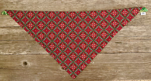 Double-Sided Dog Bandanna - Winter Sweater & 'Tis the Season