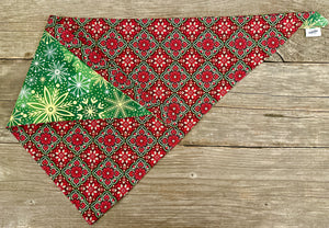 Double-Sided Dog Bandanna - Winter Sweater & 'Tis the Season