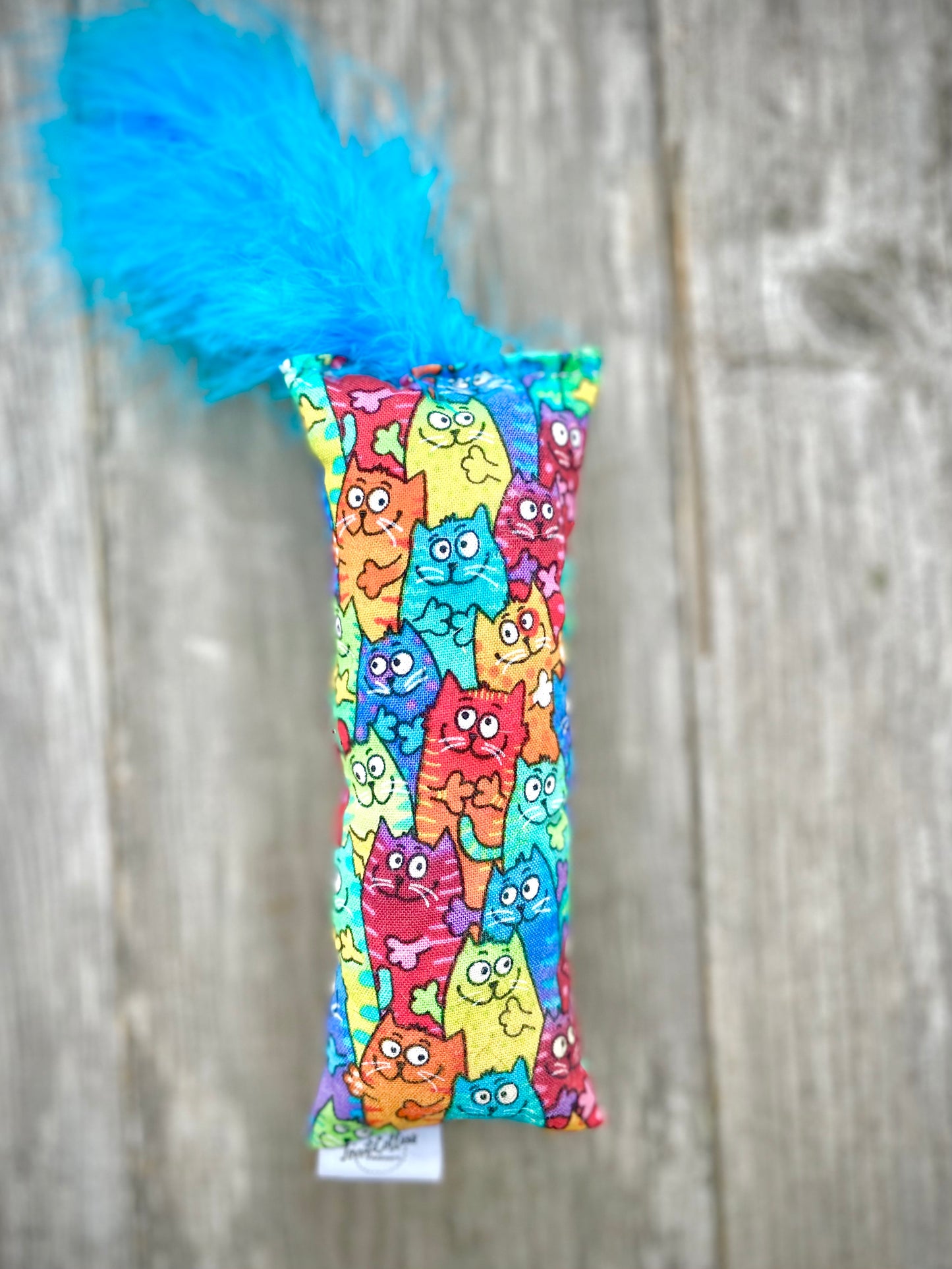 Colorful Cat Party Kitty Kicker- Cat Toy