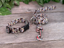 Load image into Gallery viewer, Baby Yoda and Mandalorian (in Silver) -Dog Collar
