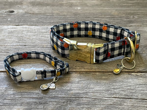 A Picnic in Fall -Dog Collar