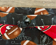 Load image into Gallery viewer, Double-Sided Dog Bandanna - 49ers &amp; Cheer!
