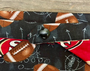 Double-Sided Dog Bandanna - 49ers & Cheer!