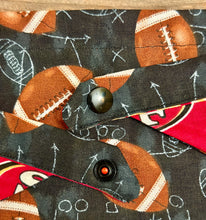 Load image into Gallery viewer, Double-Sided Dog Bandanna - 49ers &amp; Cheer!
