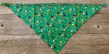 Load image into Gallery viewer, Double-Sided Dog Bandanna - Just a Wee Bit O’ Luck &amp; Shenanigans
