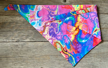 Load image into Gallery viewer, Double-Sided Dog Bandanna - To Dye For
