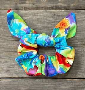 Rainbow Burst Hair Tie/Scrunchie Set of 4