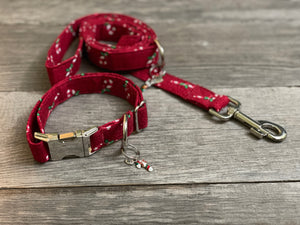 Visiting Santa -Dog Collar