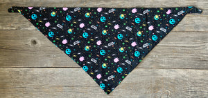 Double-Sided Dog Bandanna - Hyperspace