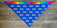 Load image into Gallery viewer, Double-Sided Dog Bandanna - Jedi Jive &amp; Grateful I&#39;m Not Dead
