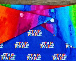 Double-Sided Dog Bandanna - Jedi Jive & Grateful I'm Not Dead