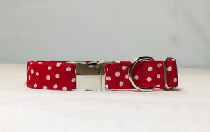 The Minnie Polka- Dog Collar